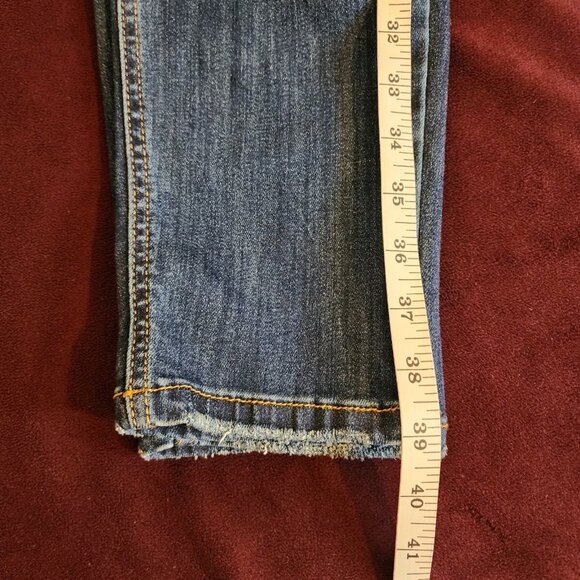 Skinny Fit Women's Jeans Distressed Blue Size 34 - Picture 16 of 16